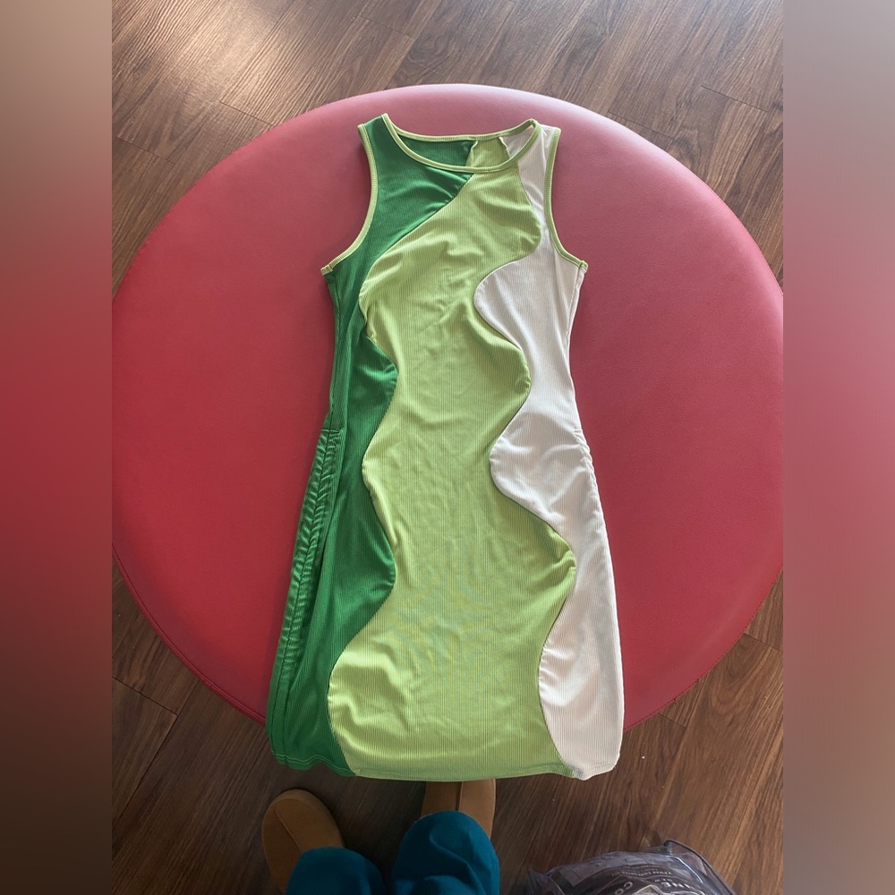 Green dress